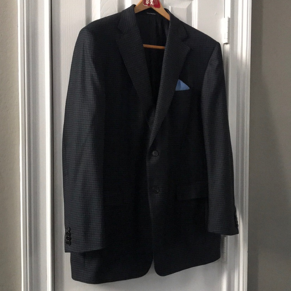 ERMENAGILDO ZENGA 100% WOOL SPORTS JACKET-EUC - Picture 3 of 14